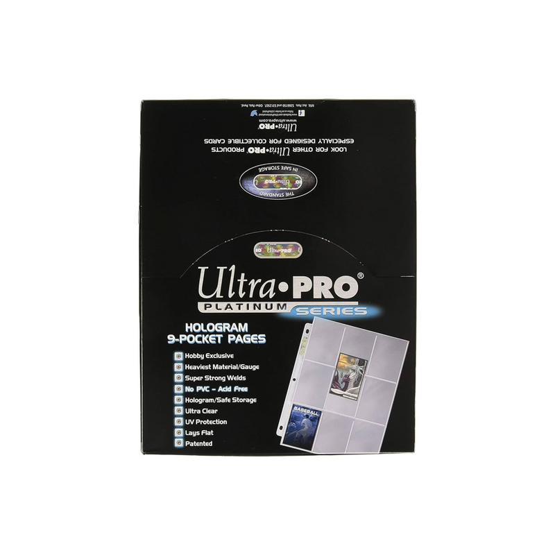 Ultra Pro Platinum Series 9-Pocket Pages