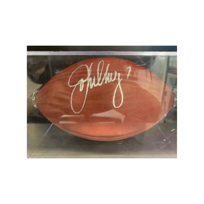 John Elway Signed Official Super Bowl XXXIII Football