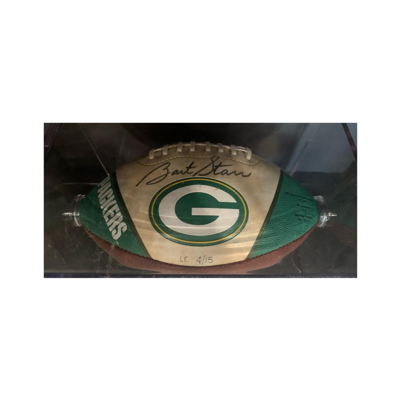 Bart Starr Signed Limited Edition Football 4/15