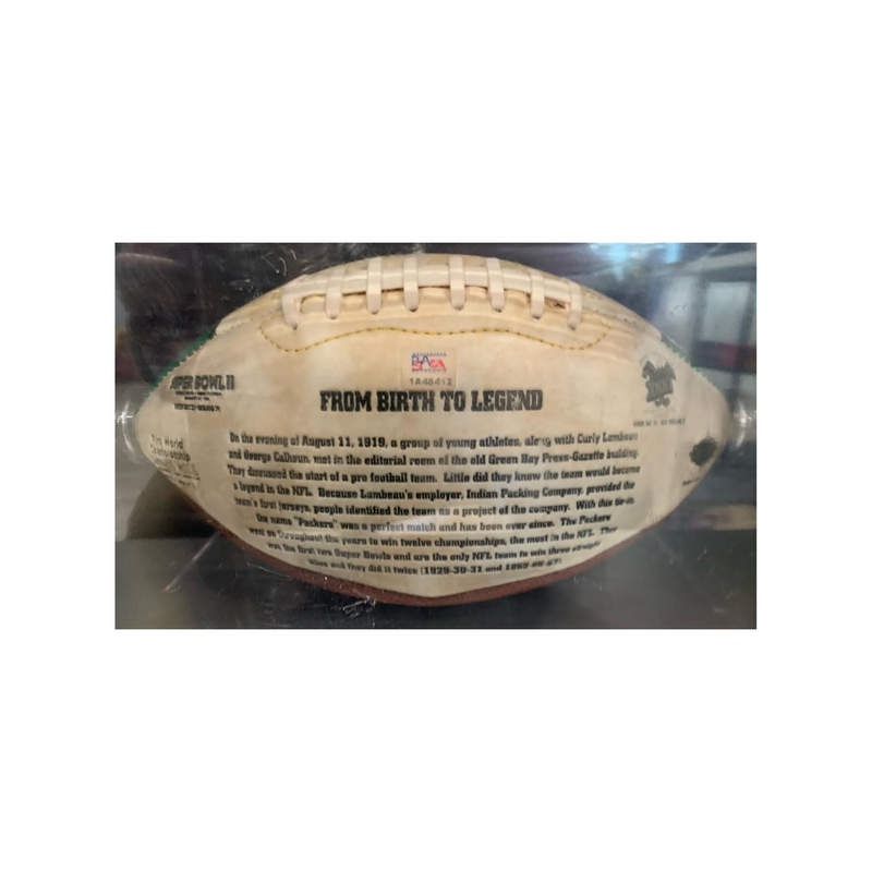 Bart Starr Signed Limited Edition Football 4/15