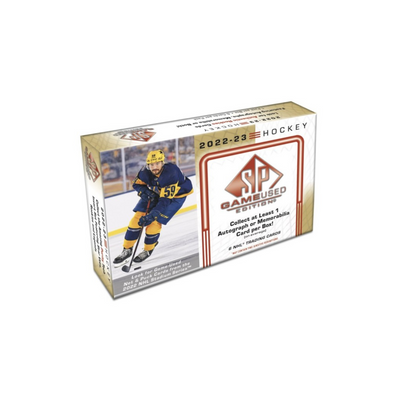 2022-23 Upper Deck SP Game Used Hockey Hobby 18 Box Case [Contact Us To Order]