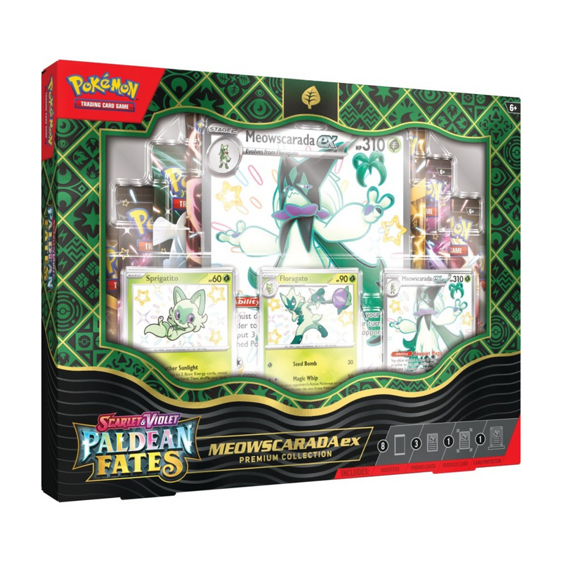 Pokemon Scarlet & Violet Paldean Fates EX Premium Collection Box - 6 Box Case