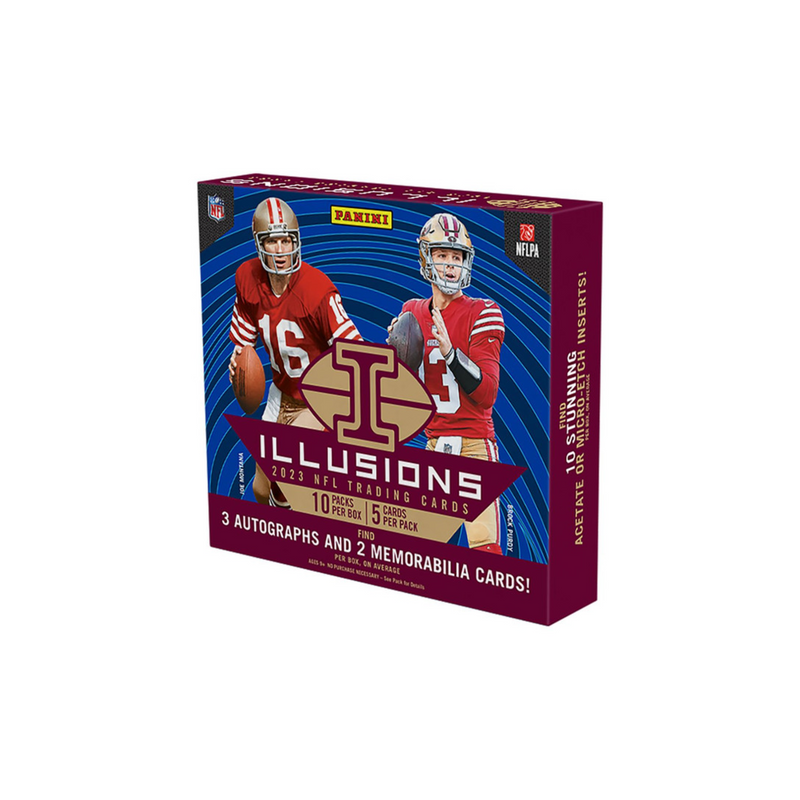 2023 Panini Illusions Football Hobby 16 Box Case