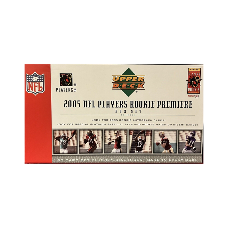 2005 Upper Deck Rookie Premiere 30 Card Factory Football Set