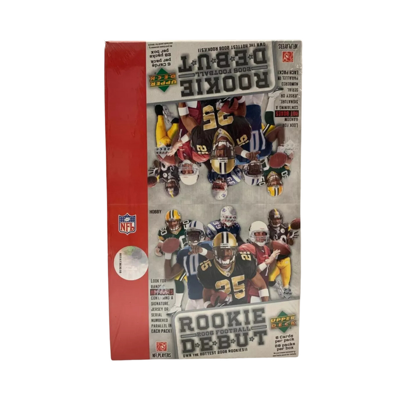 2006 Upper Deck Rookie Debut Factory Sealed Football Hobby Box