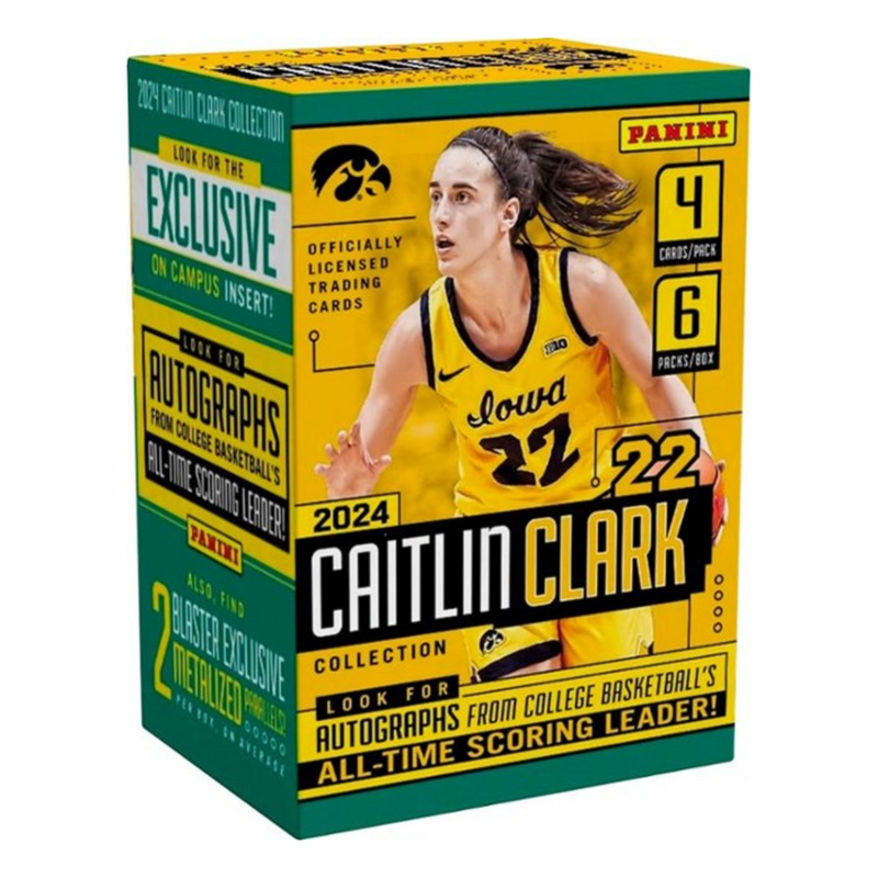 2024 Panini Caitlin Clark Collection Blaster 20 Box Case