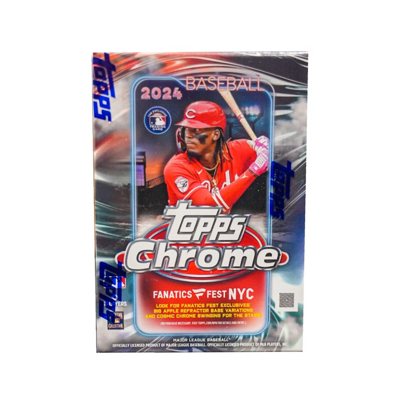 2024 Topps Chrome Baseball Fanatics Fest Exclusive Blaster