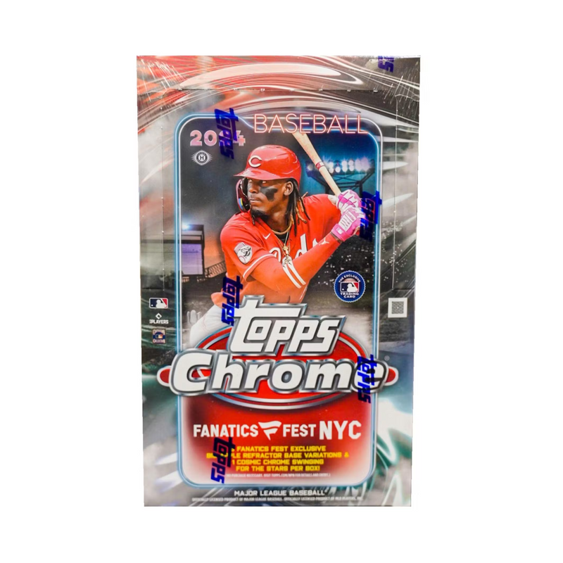 2024 Topps Chrome Baseball Fanatics Fest Hobby Box