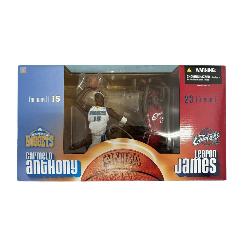 2004 McFarlane Special Edition Deluxe Box Set Lebron James & Carmelo Anthony