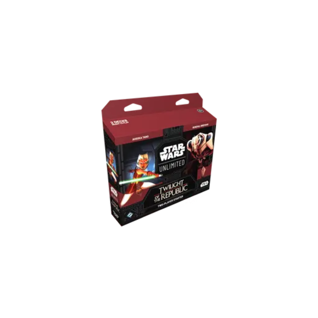 Star Wars Unlimited Twilight of the Republic 2-Player Starter Deck ...