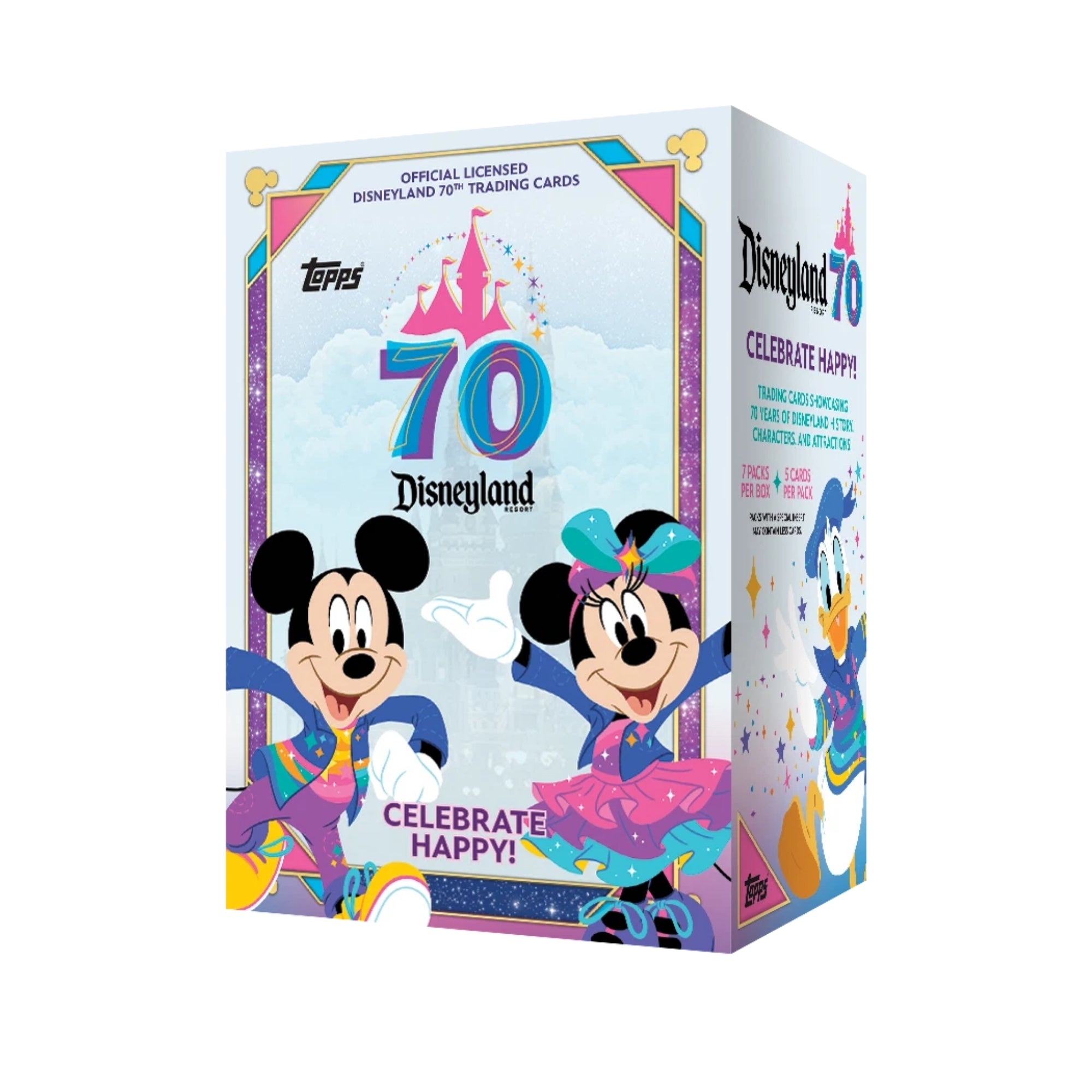 2025 Disney Disneyland 70th Anniversary Blaster 40 Box Case