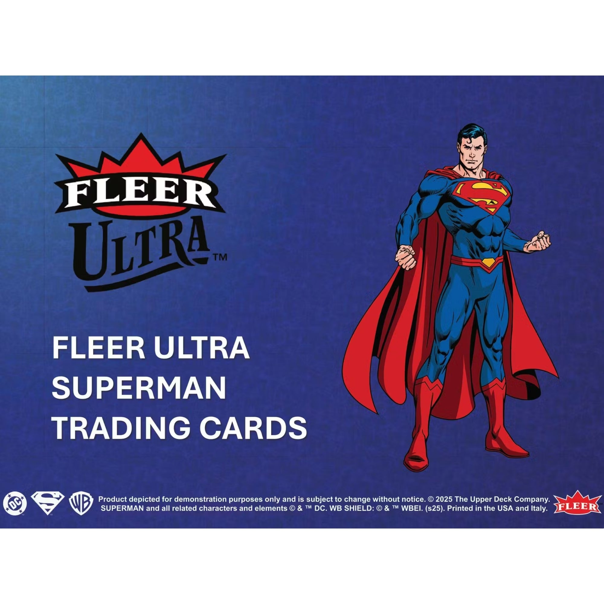 2025 Upper Deck Fleer Ultra Superman Hobby Box [Contact Us To Order]