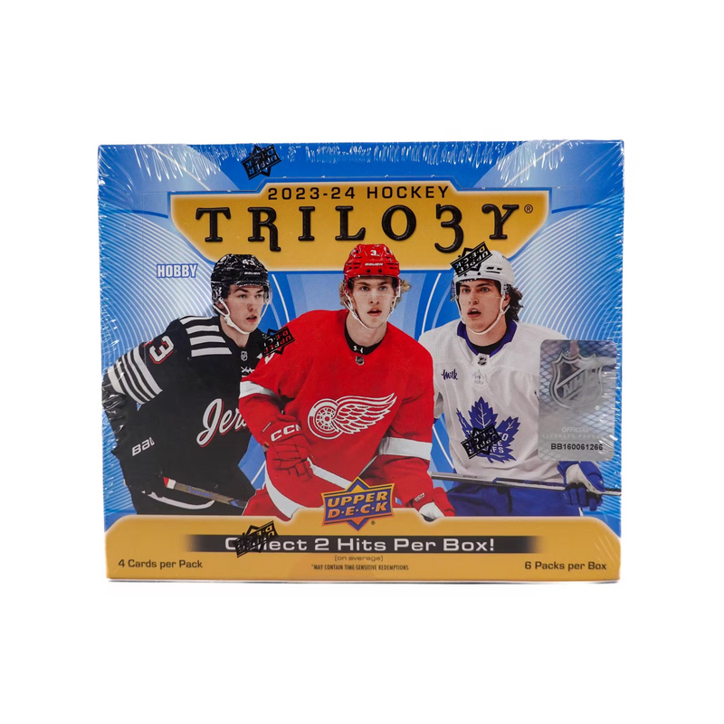 2023-24 Upper Deck Trilogy Hockey Hobby 20 Box Case [Contact Us To Order]