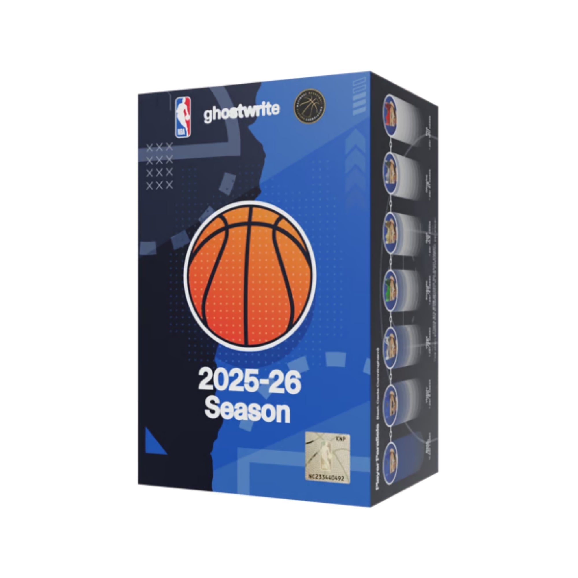 2025-26 Ghostwrite NBA Season Hobby 12 Box Case
