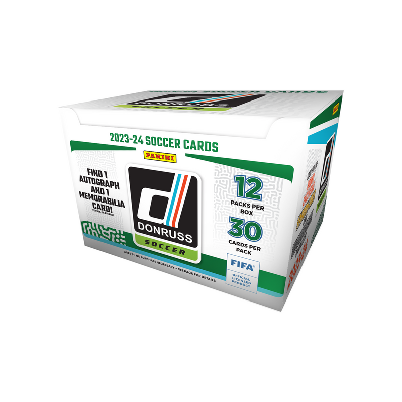 2023-24 Panini Donruss Soccer Hobby 12 Box Case