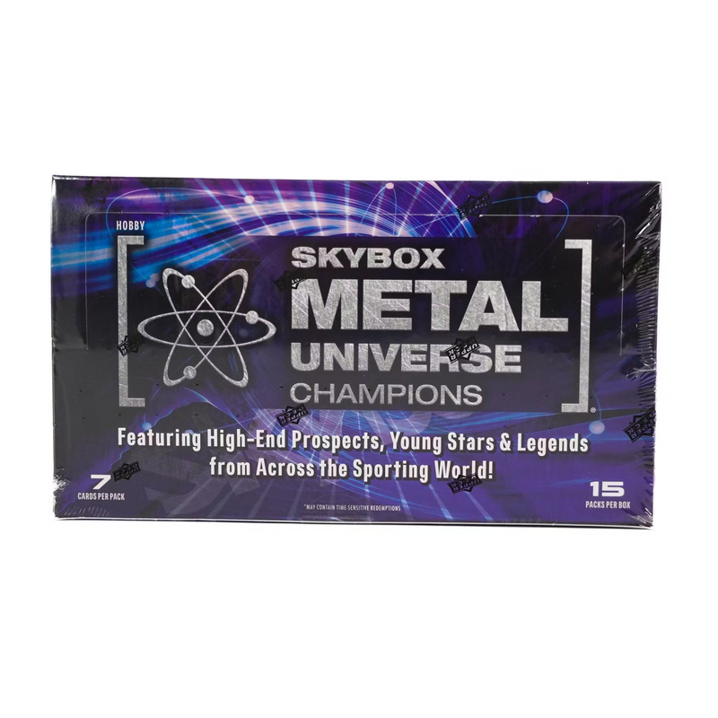 2023 Upper Deck Skybox Metal Universe Champions Hobby 12 Box Case [Contact Us To Order]