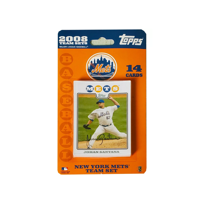 New York Mets Topps 2008 Team Set MLB Baseball Cards