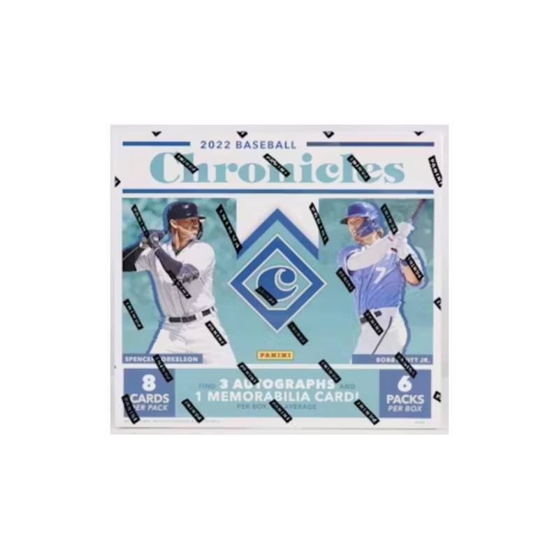 2022 Panini Chronicles Baseball Hobby Box