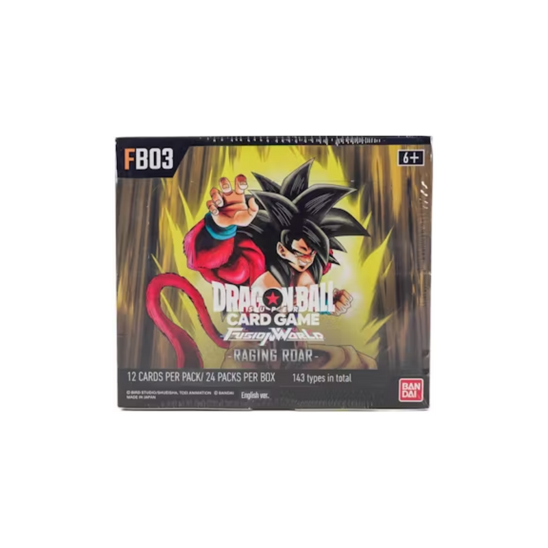 Dragon Ball Super TCG Fusion World 3 Raging Roar Booster Box