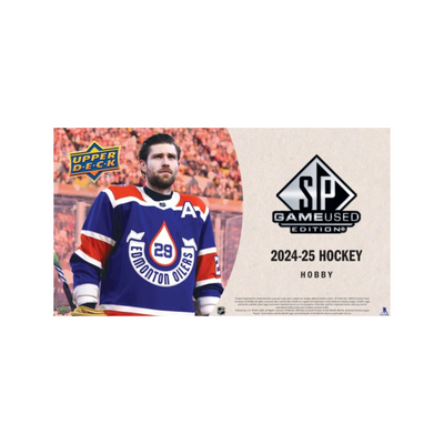 2024-25 Upper Deck SP Game Used Hockey Hobby Box [Contact Us To Order]