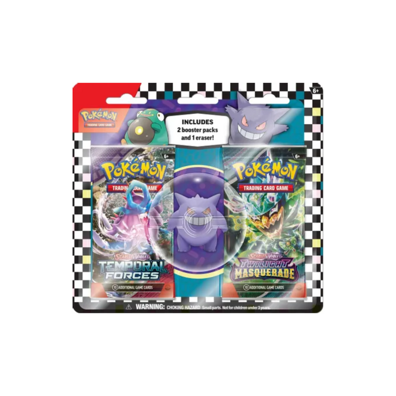 Pokemon 2024 Back to School Eraser Blister