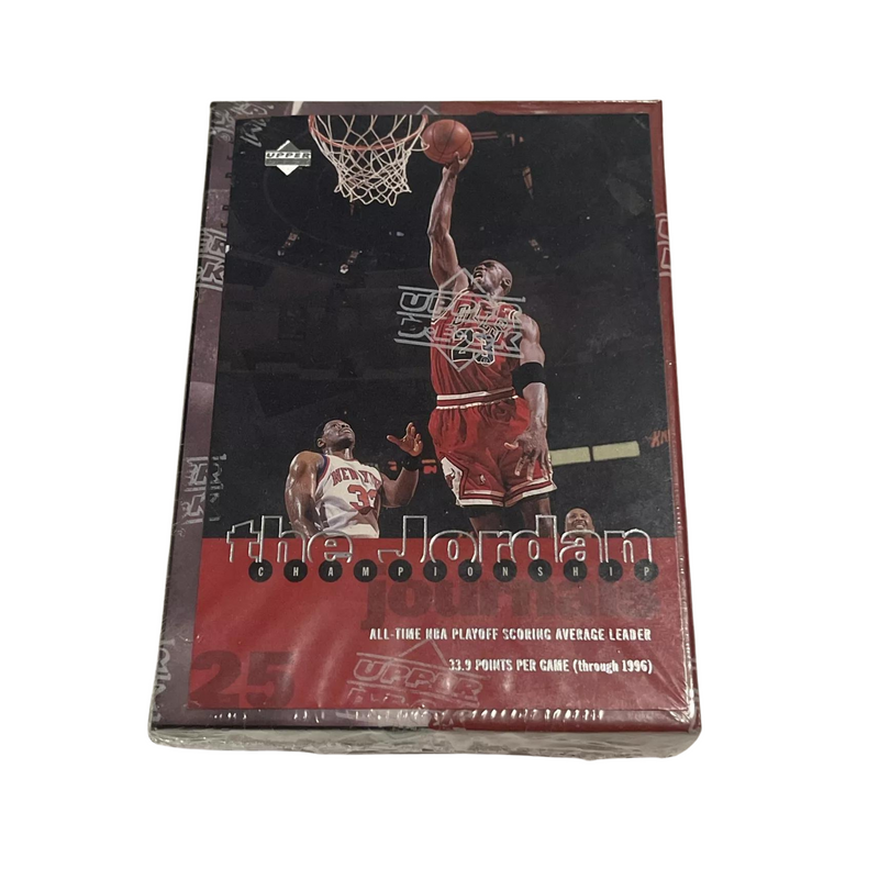 1997 Upper Deck Micheal Jordan Championship Journals Box Set Sealed