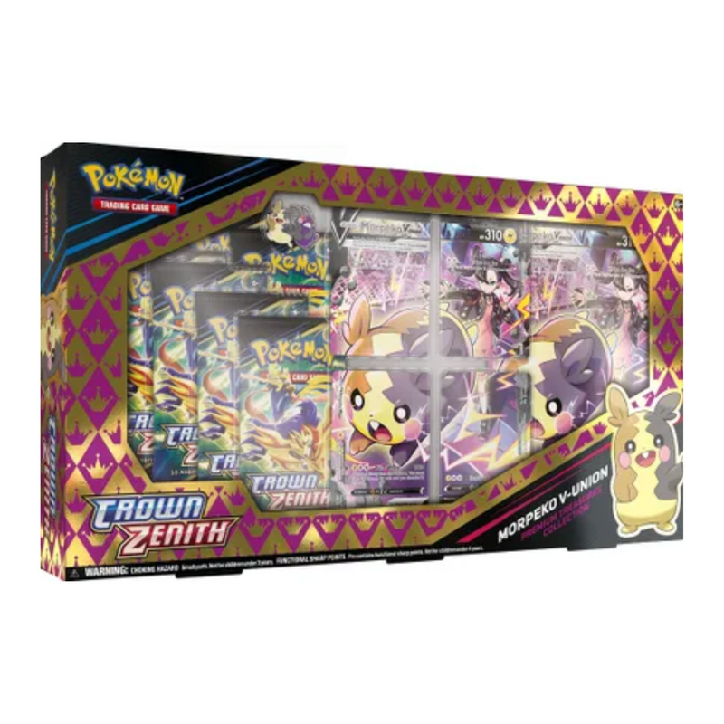 Pokémon Crown Zenith Morpeko V-UNION Premium Treasures Collection