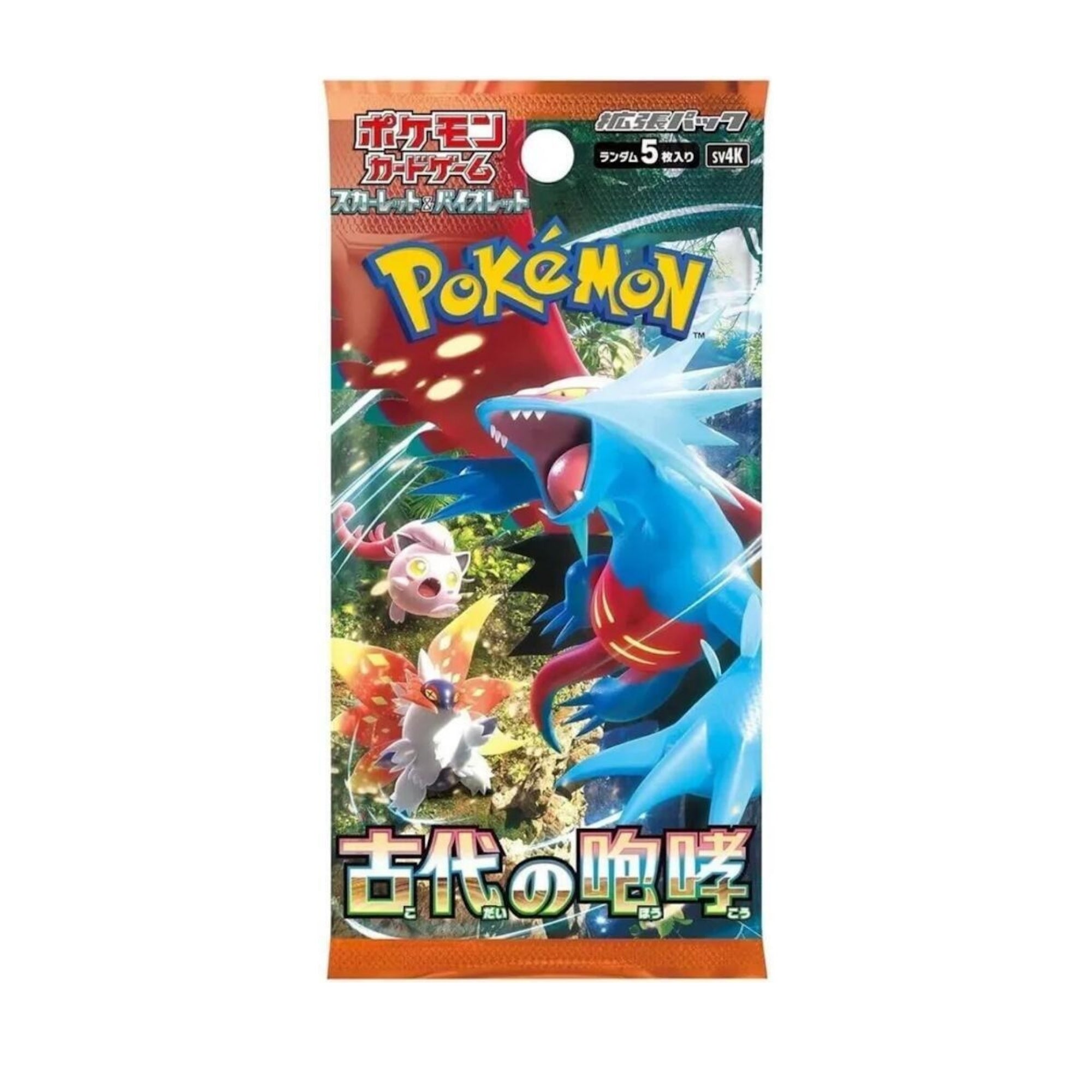 Pokemon Scarlet & Violet Expansion Box Ancient Roar Japanese Booster Pack