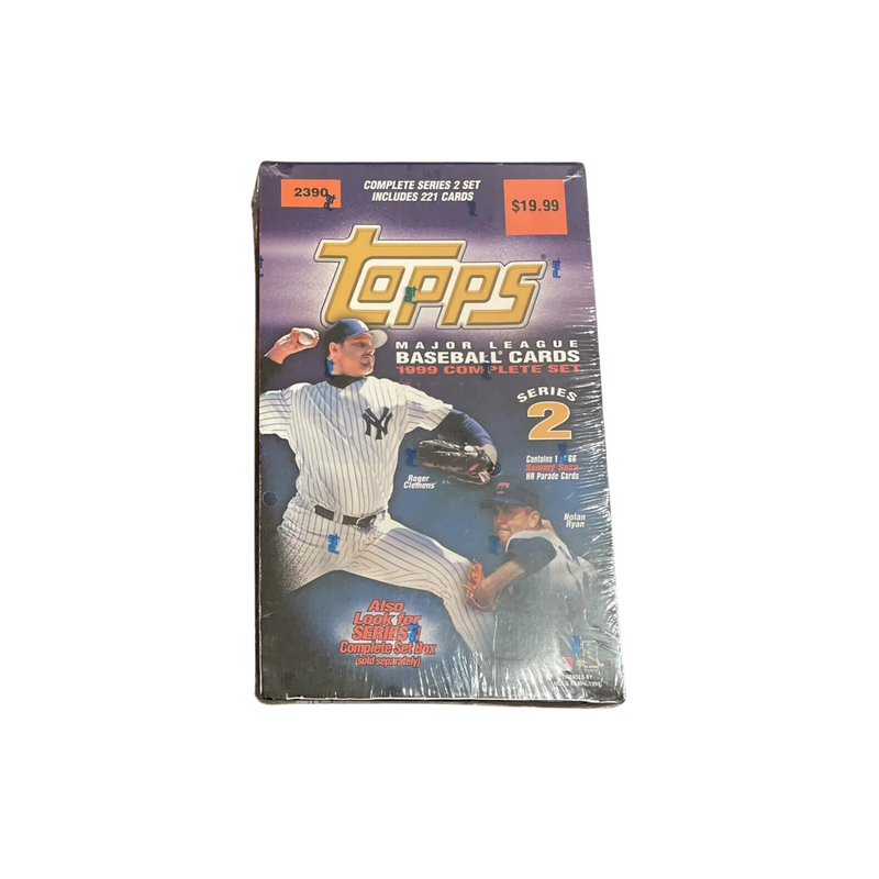 1999 Topps Baseball MLB Series 2 Complete Set 221 Cards Factory Sealed Box