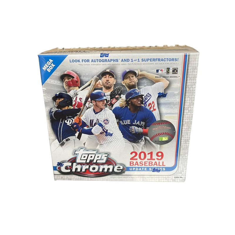 2019 Topps Chrome Update Baseball Mega Box