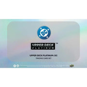 2026 Upper Deck DC Platinum Hobby 16 Box Case [Contact Us To Order]