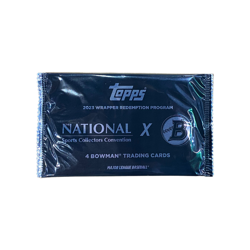 2023 Topps Bowman National Wrapper Redemption pack