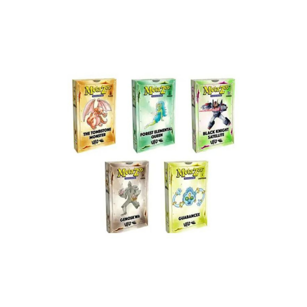 MetaZoo TCG UFO 1st Edition Release Box - New & Sealed Booster Box Deck
