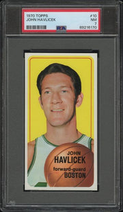 John Havlicek 1970 Topps #10 PSA 7