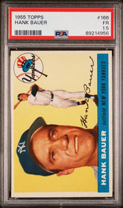 Hank Bauer 1955 Topps #166 PSA 1.5