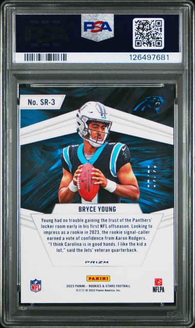 rookie card #'d 01/10 PSA 10