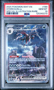 Hydreigon ex Pokémon White Flare Special Illustration Rare #169/086 PSA 10