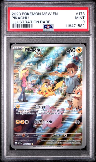 Pikachu 2023 Pokemon 151 Illustration rare holo 