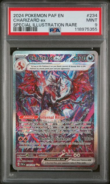 Charizard ex 2024 Pokemon Paldean Fates SIR 