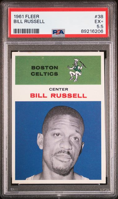 Bill Russell 1961 Fleer 