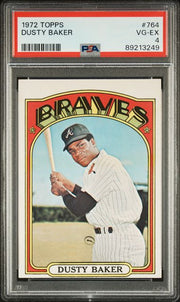 Dusty Baker 1972 Topps #764 PSA 4