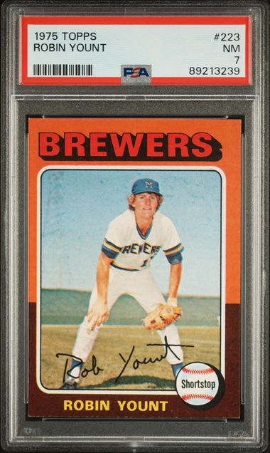 Robin Yount 1975 Topps 