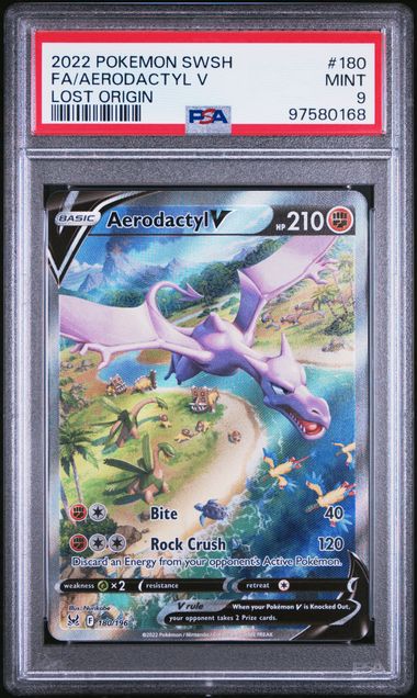 Aerodactyl V Pokémon Lost Origin Alternate Art 