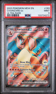 Charizard ex 2023 Pokemon 151 Ultra rare #183/165 PSA 9