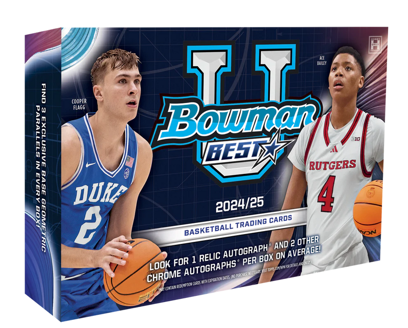 2024-25 Bowman University Best Basketball Delight Box