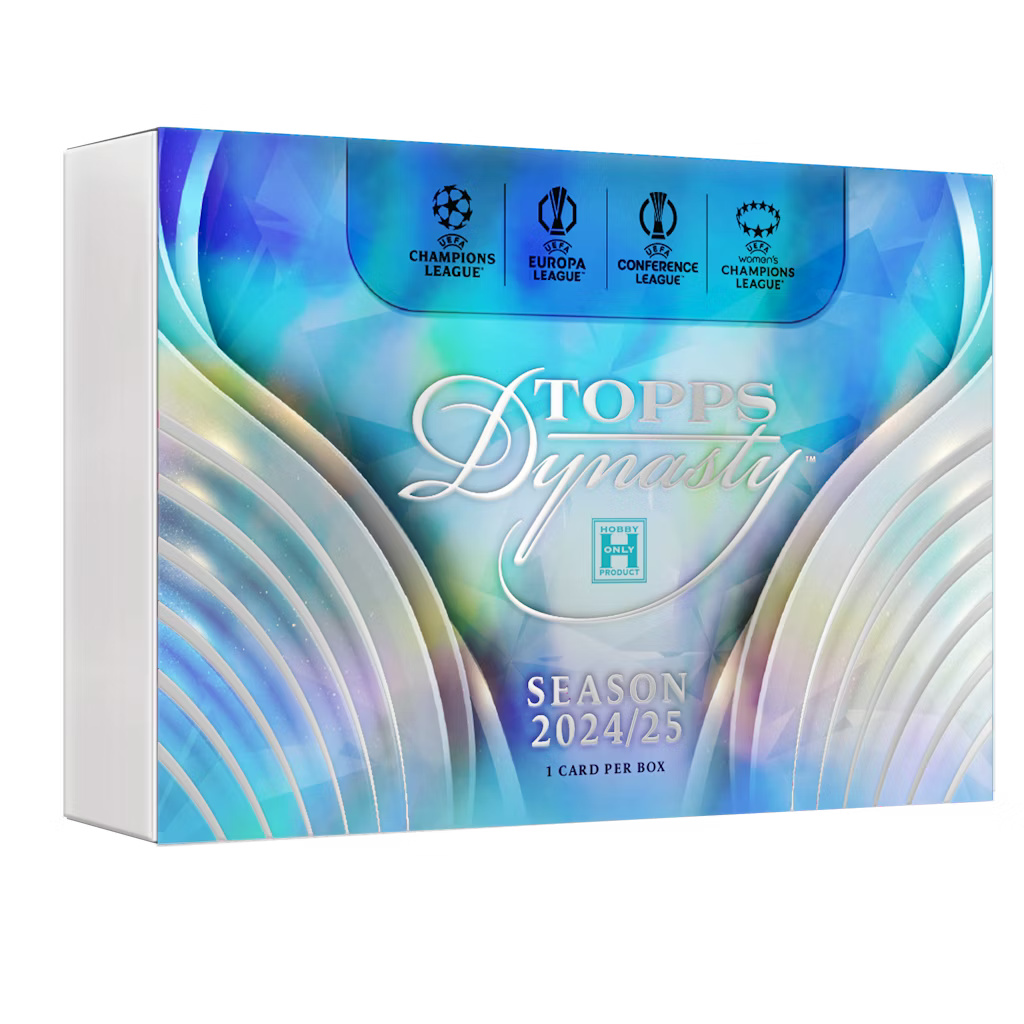 2024-25 Topps UEFA Champions League Dynasty Soccer Hobby 5 Box Case