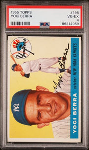 Yogi Berra 1955 Topps #198 PSA 4