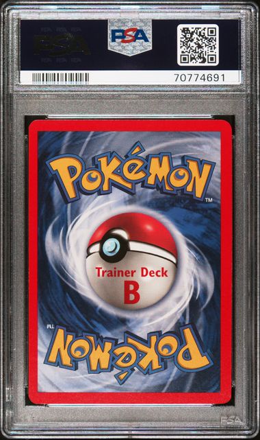 Energy Removal 1999 Pokemon Base Set Trainer Deck B #92/102 PSA 9