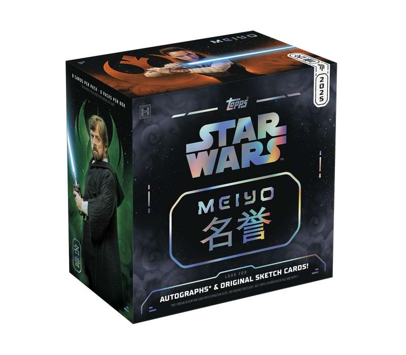2025 Topps Star Wars Meiyo Hobby 12 Box Case