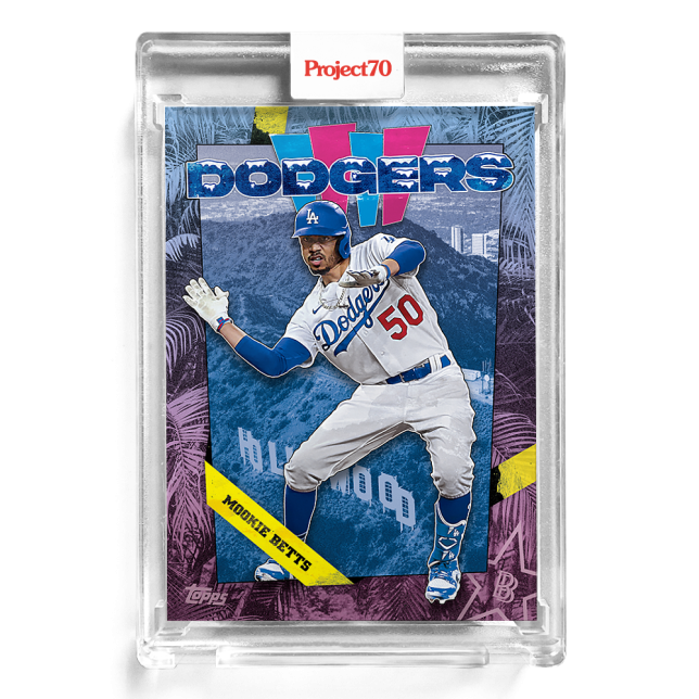 Mookie Betts 2021 Topps Project70 by Ben Baller 